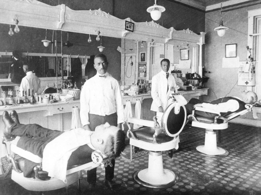 Vintage barbershop